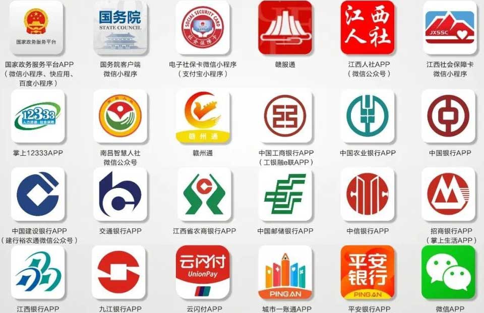 江西省電子社?？ǖ纳暾埡灠l(fā)渠道